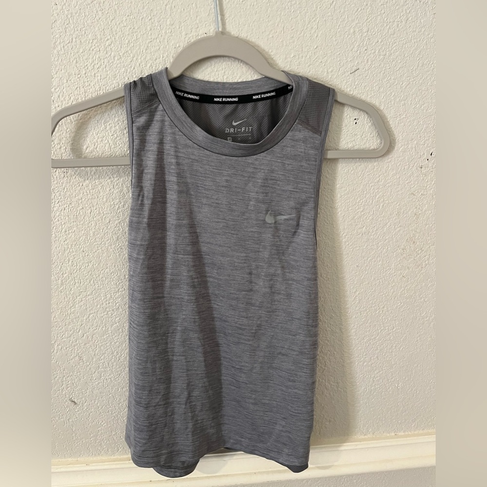 Nike Gray Dri fit tank top